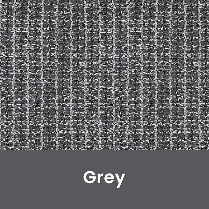 8'W x 6'H Gray Patio Shades Roll up Outdoor Roller Shade Crank Wand Blind - Image 9