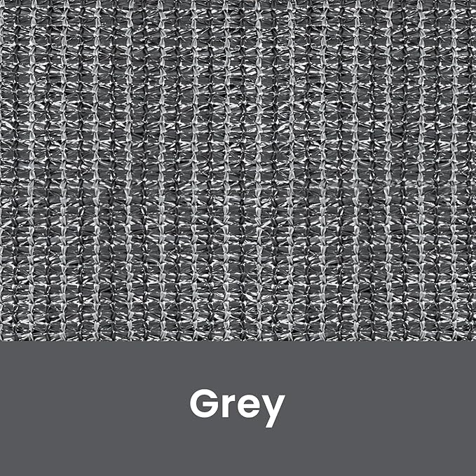 7'W x 8'H Gray Patio Shades Roll up Outdoor Roller Shade Crank Wand Blind - Image 9