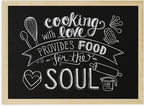 U Brands Chalkboard, Light Birch Wood Frame - Image 3