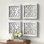 Set of 4 Boho Wall Mirrors - Image 7