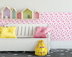 FLFK Pink Heart Wallpaper Border - Image 4