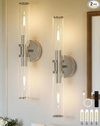 Rechargeable Battery Wall Sconce by Rayogale