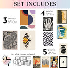97 Decor Eclectic Wall Art Framed - Image 2