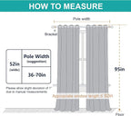 NICETOWN Cold Reducing Curtains, Complete Blackout Shades - Image 7
