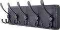 SKOLOO Rustic Wall Mounted Coat Rack: 16" Stud Spacing, Pine Real Wood Plank by SKOLOO