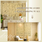 Juexica 1 Pcs Natural Bamboo Wall Panel - Image 7