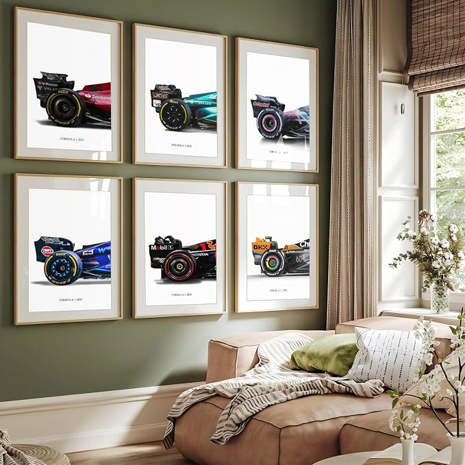 CSLGQGV Car Posters Classical Supercar Prints Vintage Racing Car Canvas Painting - Image 3