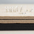Lightomorrow Bulletin Board, 36 x 24 inches Felt Board - Image 6