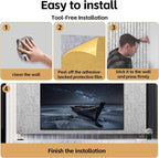 RITOLLO 6 Pack Bilayer Thickened-Sound Proof Wall Panels 47.2"x23.6"x0.72" High - Image 5