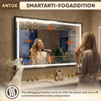 Antok 55X30 LED Bathroom Mirror - Image 4
