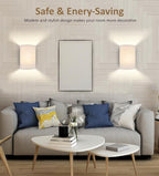 FINCMY Battery Operated Wall Sconces Set of Two, 18 RGB Colors Stick on Wall - Image 9