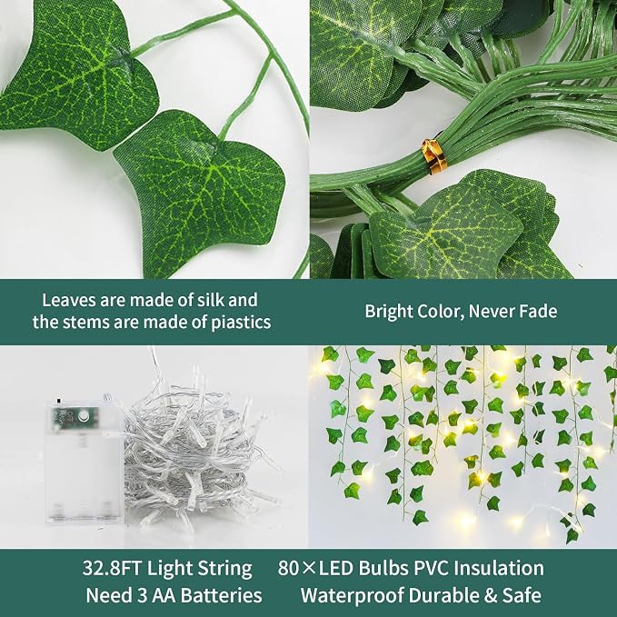 Freyalife Fake Vines for Room Decor, - Image 3