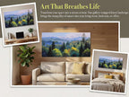 Ardemy Forest Landscape Canvas Painting 40"x20" - Image 3