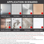 Grey Wallpaper Self Adhesive Peel and Stick Wall Pattern - Image 7