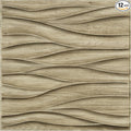 STICKGOO 3D Wall Panels for Interior Wall Decor, Wood 3D Textured Wall Decor by STICKGOO