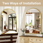 HARRITPURE Arched Bathroom Mirror - Image 5