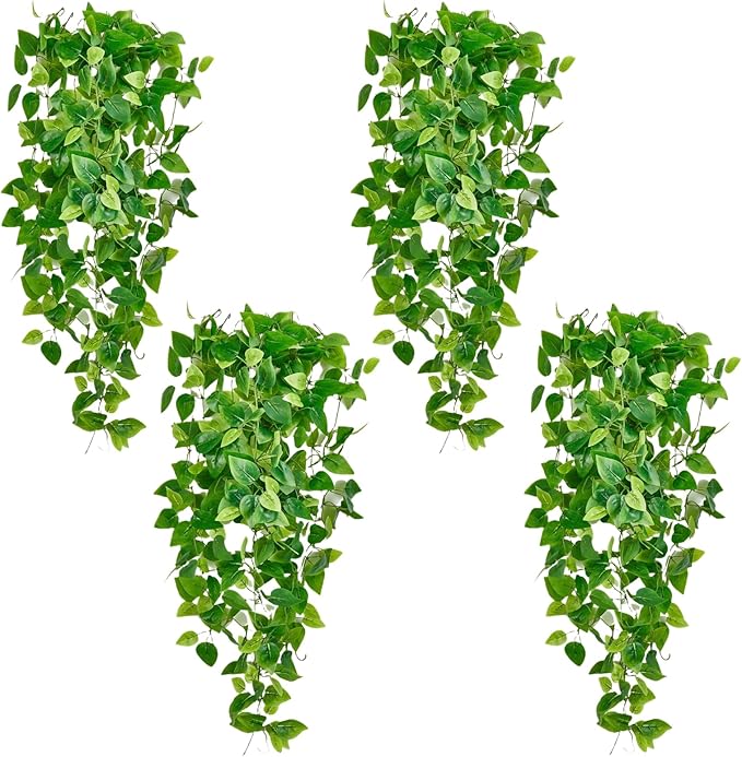 Fake Hanging Plants Vinesfor Room Decor, Artificial Ivy Greenery Garlands by Unknown