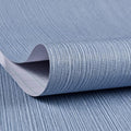 Haimin Grasscloth Wallpaper Textured 24in X 393in Fabric Contact Paper Grey by HaiminHomeDecorWallpaper