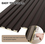 POHARE Slat Wall Paneling, Acoustic Wall Panels - Image 5