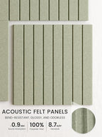 Bumusty Large Cork Board Alternative-48 x 36" Felt Bulletin Board Tiles - Image 3
