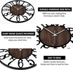 1st owned Wall Clock for Living Room -16" Silent Non Ticking, Battery Operated - Image 4