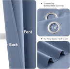MIULEE Blackout Curtains for Bedroom Living Room 2 Panels, Thermal Insulated - Image 4