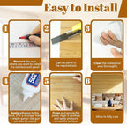 Natural Bamboo Wall Panel for Interior Wall Decor, Pole Wrap Wainscoting Wall - Image 5