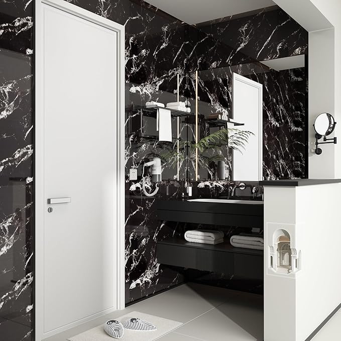 Haimin Wall Panels Peel and Stick 20 Pieces 23.6x11.8in Lightweight Backsplash - Image 6