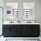 TRAHOME Bathroom Vanity Mirror for Wall, 2 Pack 36" x 24" Metal Framed - Image 2