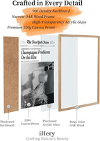 iHery Champagne Problems On the Rise Newspaper Headline Framed Wall Art - Image 5