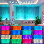 Wave Wall Light, 30W Smart RGBW Water Ripple Projector - Image 3