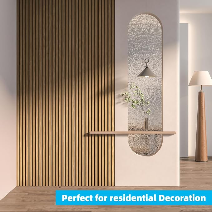 Art3d 6-Piece Wood Slat Panels for Stylish Interior Decor and Ceiling Decoration - Image 9