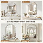Suidia Bathroom Mirror, Frameless Bathroom Mirror - Image 5