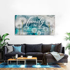 AIYISU Inspirational Family Wall Art Farmhouse Home Decor Dandelion Botanical - Image 6