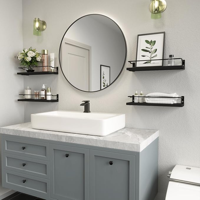 RICHER HOUSE Bathroom Floating Shelves - Image 5