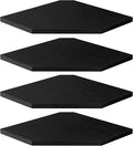 Corner Shelves 4-Pack for Bathroom & Kitchen, Space-Saving Floating Corner Wall by Unknown
