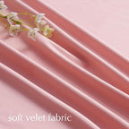 NICETOWN Blush Pink Velvet Curtains 84" Long - Image 7