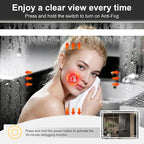 AMOISE LED Bathroom Vanity Mirror - Image 2
