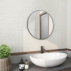 Livelynine Paintable Wallpaper Textured Peel and Stick 15.8X197 White Prepasted - Image 8