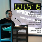 CHKOSDA Digital Wall Clock, Oversize Digital Clock - Image 4