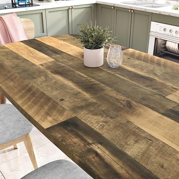 WESTICK Wood Peel and Stick Wallpaper Rustic Wood Contact Paper - Image 2