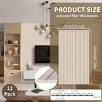 EVERECO 12 Pack Large Acoustic Panels, 47.2×23.6×0.4 inches, Soundproof Panels - Image 3
