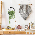 Der Rose 2 Pack Small Fake Hanging Plants - Image 2