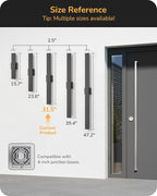 EDISHINE 31.5" LED Outdoor Wall Lights, 3CCT & 10%-100% Dimmable, IP65 - Image 2
