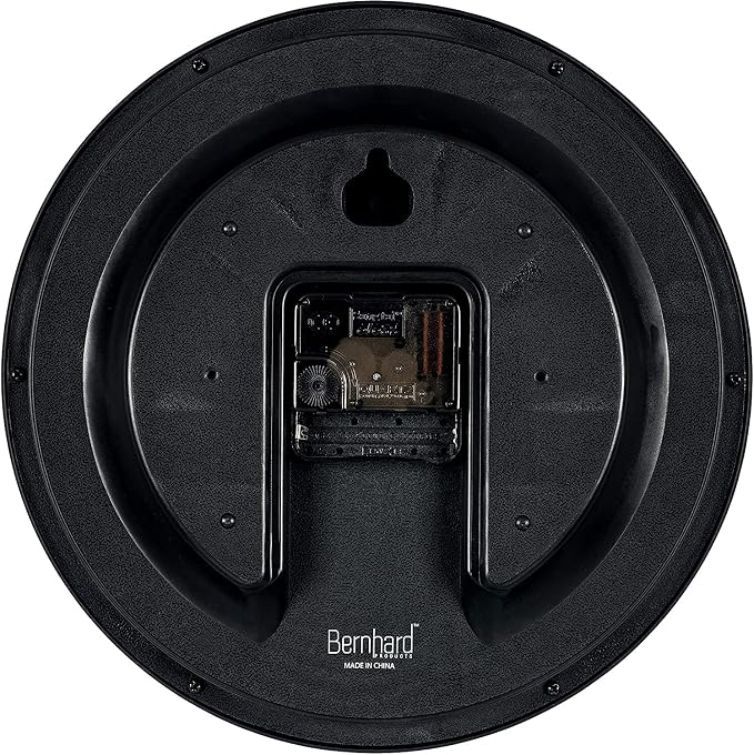 Bernhard Products Navy Wall Clock Silent Non Ticking - Image 6