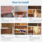 Red Faux Brick Wall Tiles, 3D Thin Brick Veneers - Image 6