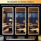 71"x32" LED Full Length Mirror – Standing Floor Body Mirror - Image 5
