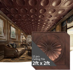 Art3dwallpanels Ceiling Tiles 12 Pack Drop Ceiling Tiles, 24 x 24 Inch High - Image 8
