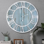1st owned Wall Clocks for Living Room Decor, Round Silent Non Ticking, Modern by Wallclockdecor
