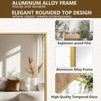 Koonmi 77"x38" Floor Mirror Full Length, Bedroom Floor Body Mirror - Image 4
